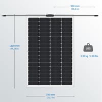 FIREFLY ENERGY Hajlítható Napelem Panel 180W 12V - Monokristályos Flexibilis Napelem Lakóautóhoz, Kempinghez, Hajóhoz, Erkélyre

AI: I've cr 2