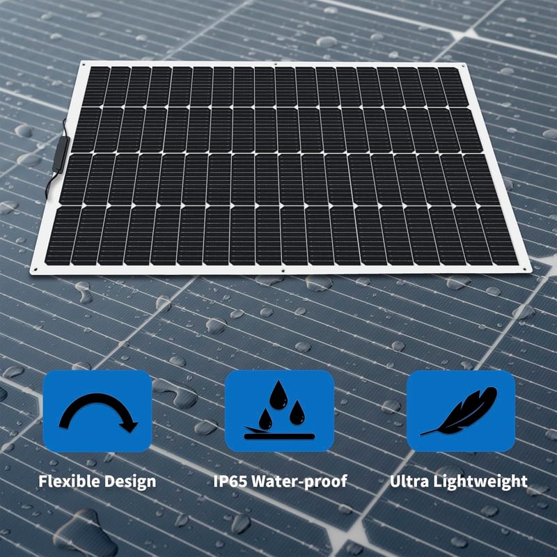 FIREFLY ENERGY Hajlítható Napelem Panel 180W 12V - Monokristályos Flexibilis Napelem Lakóautóhoz, Kempinghez, Hajóhoz, Erkélyre

AI: I've cr