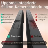 Magnetický kryt FireNova pre iPhone 17, 6,3-palcový, vesmírna sivá, ochranné puzdro kompatibilné s MagSafe 3