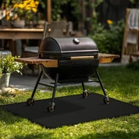 FIREWESS Vatrostalna podloga za roštilj 120x175 cm, podna zaštita otporna na toplinu, neprianjajuća BBQ prostirka za plinske i roštilje na ugljen, podloga za vanjska ložišta 7