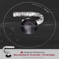 FIRSTINFO 75mm Autó Karosszéria Dent Puller Szívócsészés Kaparó Üvegmozgatás Alumínium Fogantyú 3