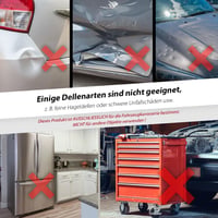 FIRSTINFO 75mm Autó Karosszéria Dent Puller Szívócsészés Kaparó Üvegmozgatás Alumínium Fogantyú 7