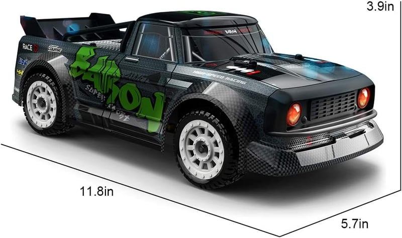 fisca 1/16 4WD RC Drift Versenyautó 20 km/h Távirányítós Terepjáró Buggy 2.4GHz