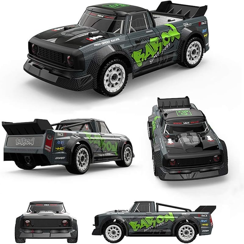 fisca 1/16 4WD RC Drift Versenyautó 20 km/h Távirányítós Terepjáró Buggy 2.4GHz