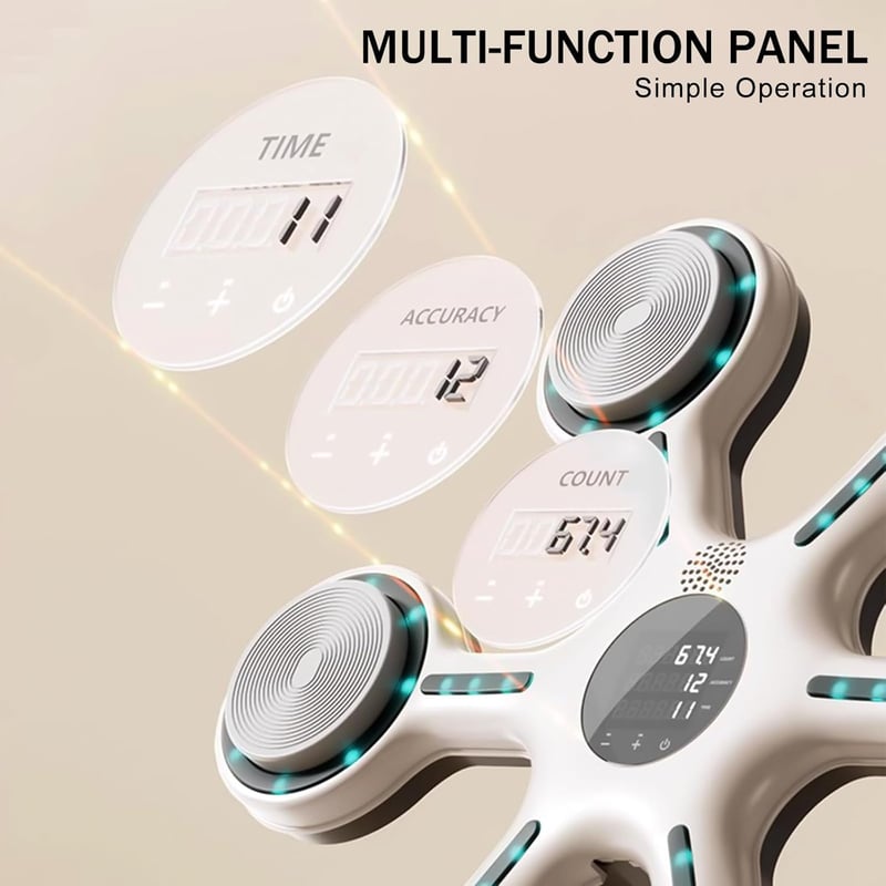 fisca Bluetooth Zenés Boxzsák Kesztyűvel, Falra Szerelhető Edzőgép Otthoni Edzéshez