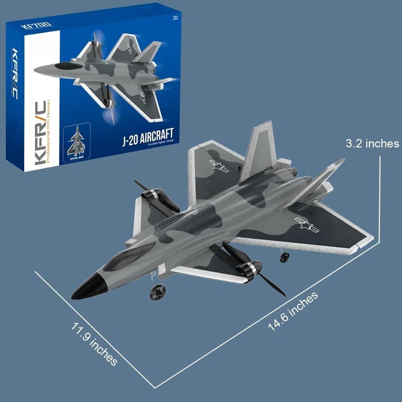 fisca RC Repülőgép 4 Csatornás Brushless Siklórepülő Elektromos Kettős Konfigurációval