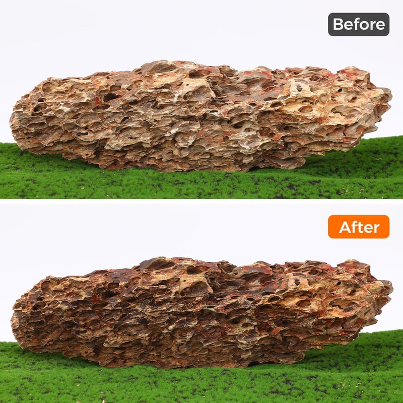 FISCAPE Ultra Nagy Természetes Akvárium Kő 55-61 cm Halastank Dekoráció Dragon Stone