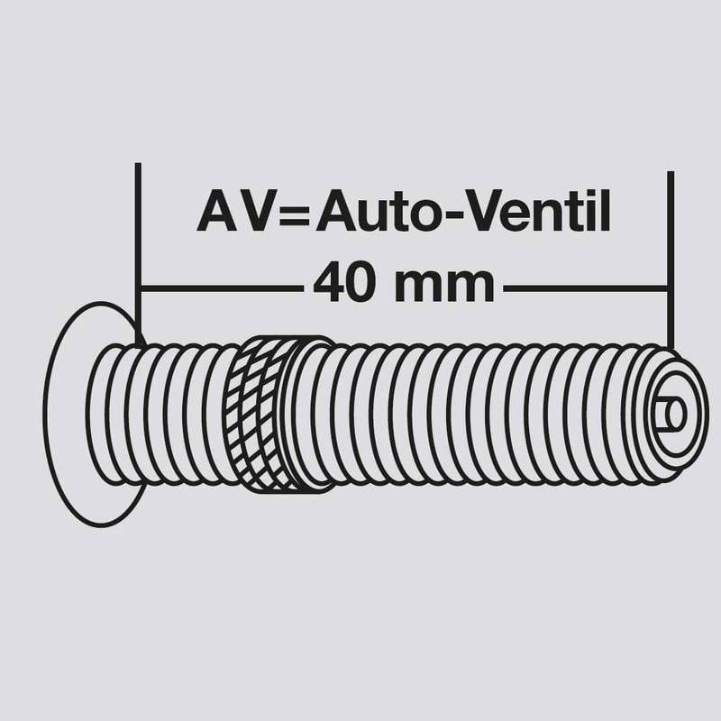 Fischer 26" Kerékpár Belső Gumi 37/57-559 Dunlop Szelep - Auto Ventil
