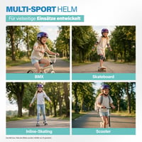 Cyklistická prilba Fischer BMX Explorer Plus, veľkosť S/M (54-59 cm), čierna, s integrovaným zadným LED svetlom, Dirt Bike Helm 9