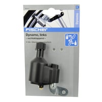Fischer dynamo s prepäťovou ochranou, ľavostranné, 6V 3W – čierne 2