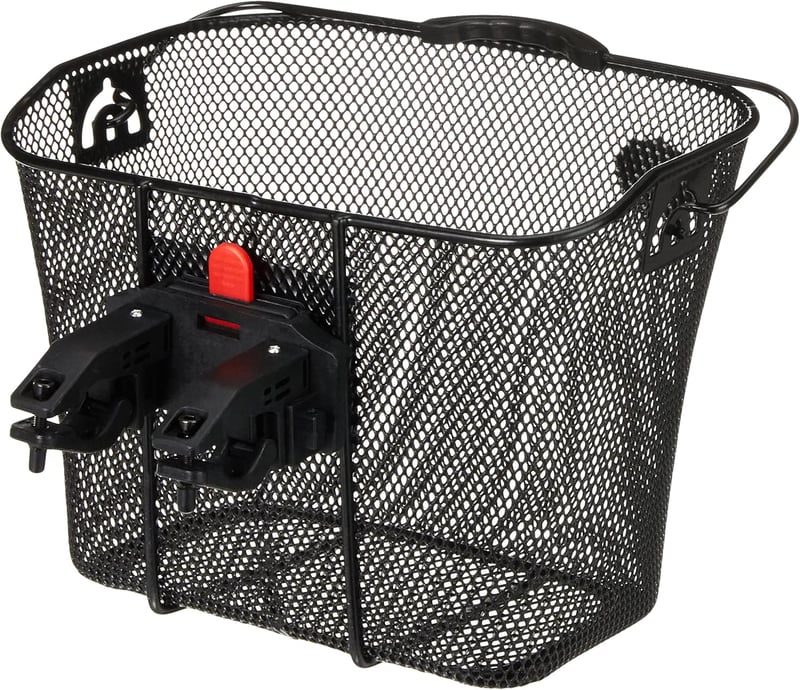 Fischer E-Bike Kormánykorb Gyorsrögzítéssel, 5 kg Teherbírás, Bosch Kijelzővel Kompatibilis - Single