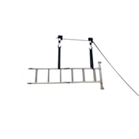 Suport pentru bicicletă Fischer Fahrradlift Profi Plus, montare pe tavan - capacitate 57 kg, înălțime până la 4 m, mecanic, negru, compatibil cu biciclete electrice 5
