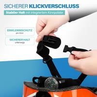 Fischer Urban Lano kerékpáros sisak - narancssárga - S/M (52-59 cm) 7