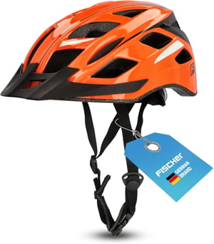 Fischer Urban Lano biciklistička kaciga - narančasta - S/M (52-59 cm)