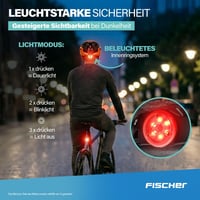 Fischer Urban Lano kerékpáros sisak - narancssárga - S/M (52-59 cm) 5
