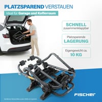 Fischer stražnji nosač bicikala za automobil – Nosač bicikala za montažu na prtljažnik, nosivost 45 kg 6