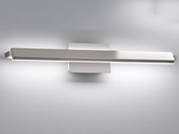 Nástenná lampa Fischer & Honsel Pare TW, kov, 21 W, farba niklu 2