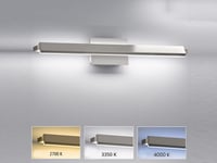 Nástenná lampa Fischer & Honsel Pare TW, kov, 21 W, farba niklu 4