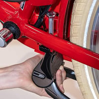 Dvojnohý stojan na bicykel Fischer Jumbo s nosnosťou 80 kg – čierny 7