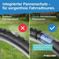 Fischer zračnica za bicikl 28 cola 35/50-622 DV trekking sa zaštitom od bušenja 2