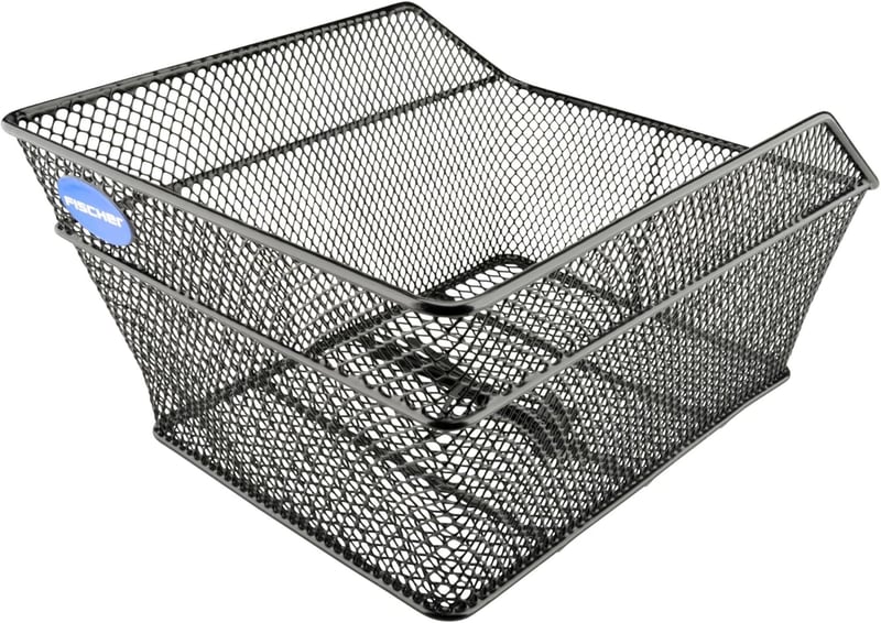 Fischer Kerékpár Csomagtartó Kosár Alumínium Vázas Praktikus Szállítás - Luggage rack basket