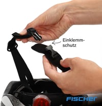 Fischer Kerékpáros Sisak Fehér-Rózsaszín Város Biciklizéshez - S/M, Single 5