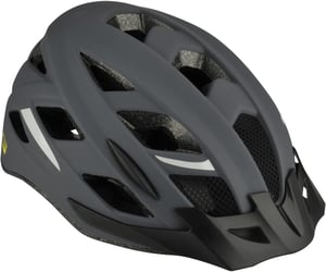 Fischer Urban Levin biciklistička kaciga sa svjetlećim unutarnjim prstenom - siva - L/XL (58-61 cm)