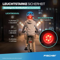 Detská cyklistická prilba Fischer, veľkosť S/M (55-59 cm), modrá, certifikát TÜV, EPS škrupina, komiksový motív 5