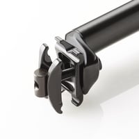 Patentovaná sedlovka Fischer, priemer 27,2 mm, hliník, čierna, cyklistický komponent 3