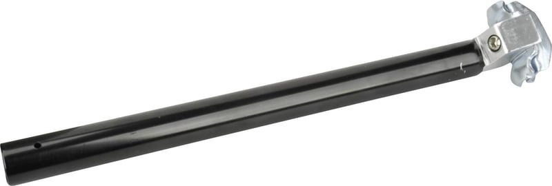 Fischer cijev sjedala patentirana, promjer 27,2 mm, aluminijska, crna, dio za bicikl