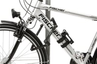 Skladací zámok na bicykel Fischer s držiakom, čierny, 85 cm – Bezpečnostný skladací zámok 7