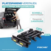Fischer ProlineEvo 3 nosač bicikla za vučnu kuku - za 3 bicikla, kompatibilan s e-biciklima, nosivost 60 kg 7