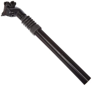 Fischer amortizirajuća cijev sjedala s patentom, promjer 27,2 mm, aluminijska, crna, cijev za biciklističko sjedalo s amortizerom