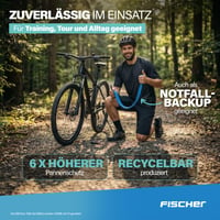 Fischer TPU duša na horský bicykel MTB 29" 54-65-622 (29 x 2.10-2.60), 6x ochrana proti defektu, adaptér na ventil 8