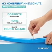 Fischer TPU duša na horský bicykel MTB 29" 54-65-622 (29 x 2.10-2.60), 6x ochrana proti defektu, adaptér na ventil 5