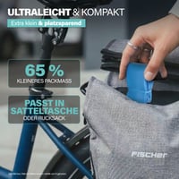 Cyklistická duša Fischer TPU 28 palcov, univerzálna a na gravel 35-622 – 47-622, adaptér na veľký otvor ventilu, 6x vyššia ochrana proti defektu 3