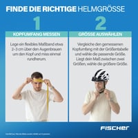 Cyklistická prilba Fischer Urban Lano pre dospelých, biela, obvod hlavy L/XL 58-61 cm, s osvetleným vnútorným prstencovým systémom, pre mestských cyklistov 10