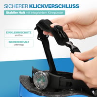 Cyklistická prilba Fischer Urban Montis so šiltom a osvetleným vnútorným krúžkom, veľkosť S/M (52-59 cm), modro-žltá, prilba pre dospelých s EPS vnútornou škrupinou 7