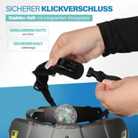 Cyklistická prilba Fischer Urban Montis pre dospelých, veľkosť L/XL (58-61 cm), čierno-žltá, s osvetleným vnútorným prstencovým systémom, na mestské využitie a MTB. 7