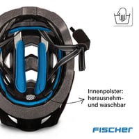 Cyklistická prilba Fischer Urban Plus Dallas s integrovaným LED zadným svetlom, veľkosť S/M (52-59 cm), béžová, pánska a dámska 8