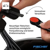 Cyklistická prilba Fischer Urban Plus Dallas so zadným LED svetlom – béžová – L/XL (58 – 61 cm) 7