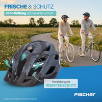 Fischer Urban Plus Brooklyn kerékpáros sisak beépített LED hátsó lámpával - kék - 52-59 cm 9