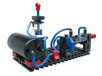 Stavebnica fischertechnik 533874 PROFI Pneumatic Power – Pneumatická hračka pre deti od 8 rokov, rýpadlo a 4 ďalšie modely, 180 ks 9