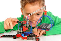 Stavebnica fischertechnik 533874 PROFI Pneumatic Power – Pneumatická hračka pre deti od 8 rokov, rýpadlo a 4 ďalšie modely, 180 ks 7