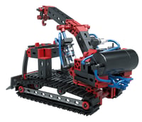 Stavebnica fischertechnik 533874 PROFI Pneumatic Power – Pneumatická hračka pre deti od 8 rokov, rýpadlo a 4 ďalšie modely, 180 ks 4
