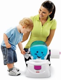 Fisher-Price Első Wc-m Baba Fejlesztő Játék Német Verzió - Potty with Music and Sound 3
