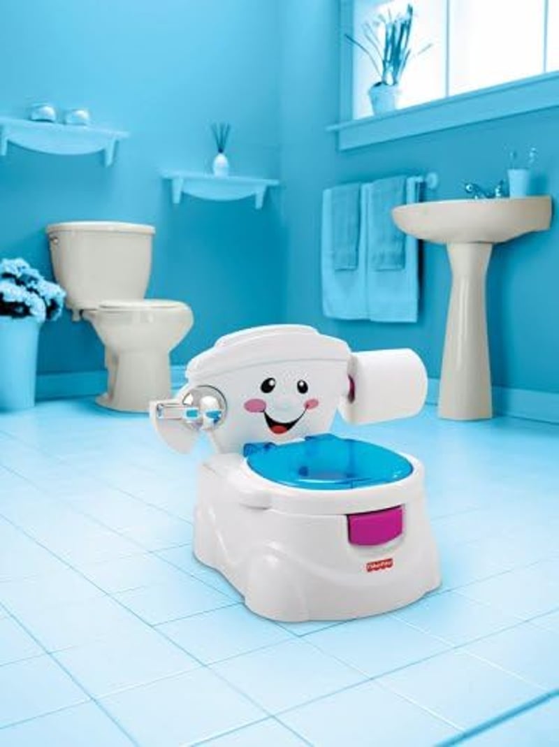 Fisher-Price Első Wc-m Baba Fejlesztő Játék Német Verzió - Potty with Music and Sound
