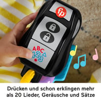 Fisher-Price HXF50 Učiace kľúče so zvieratkami – 4 cestovné hračky, textilné pútko, od 6 mesiacov do 3 rokov 4