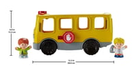 Školský autobus Fisher-Price Little People FKX01 – hračka na tlačenie pre deti od 1 do 5 rokov 3