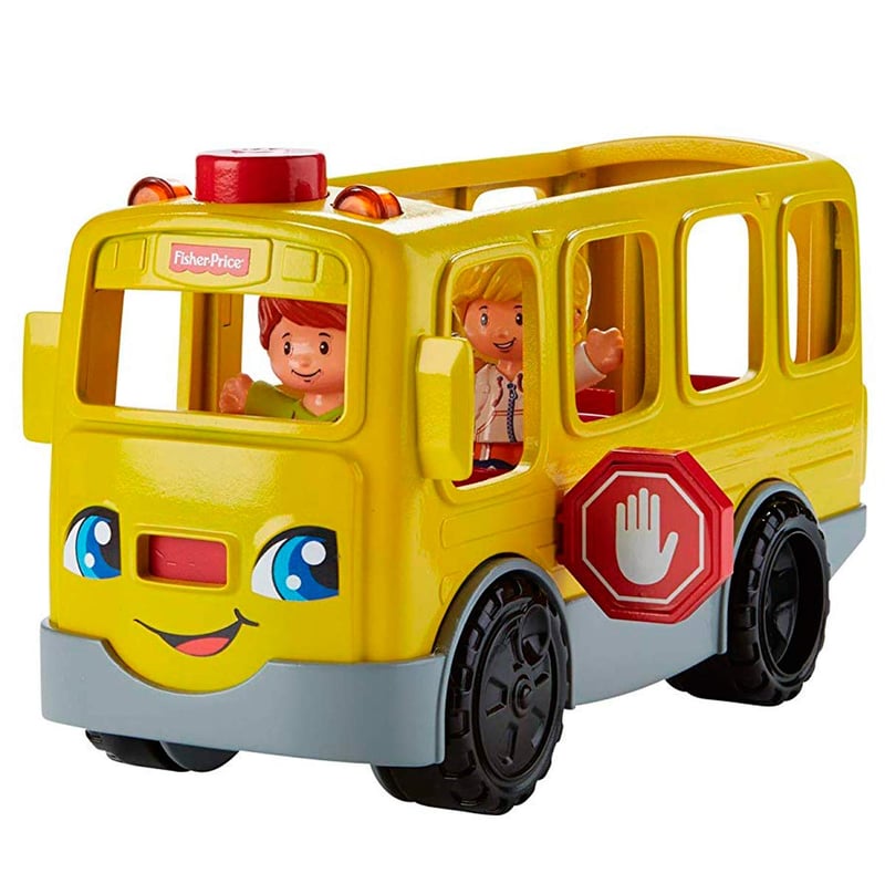 Školský autobus Fisher-Price Little People FKX01 – hračka na tlačenie pre deti od 1 do 5 rokov